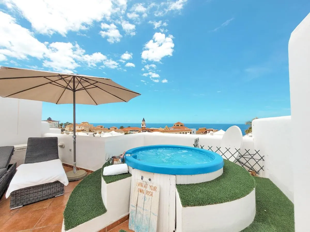 Suite Adeje Paradise With Private Jacuzzi アデヘ アパート